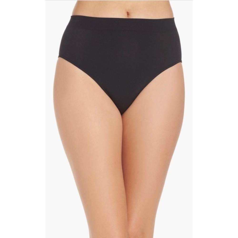 WACOAL 834175 BLACK B-SMOOTH HIGH CUT BRIEFS SZ S NWT